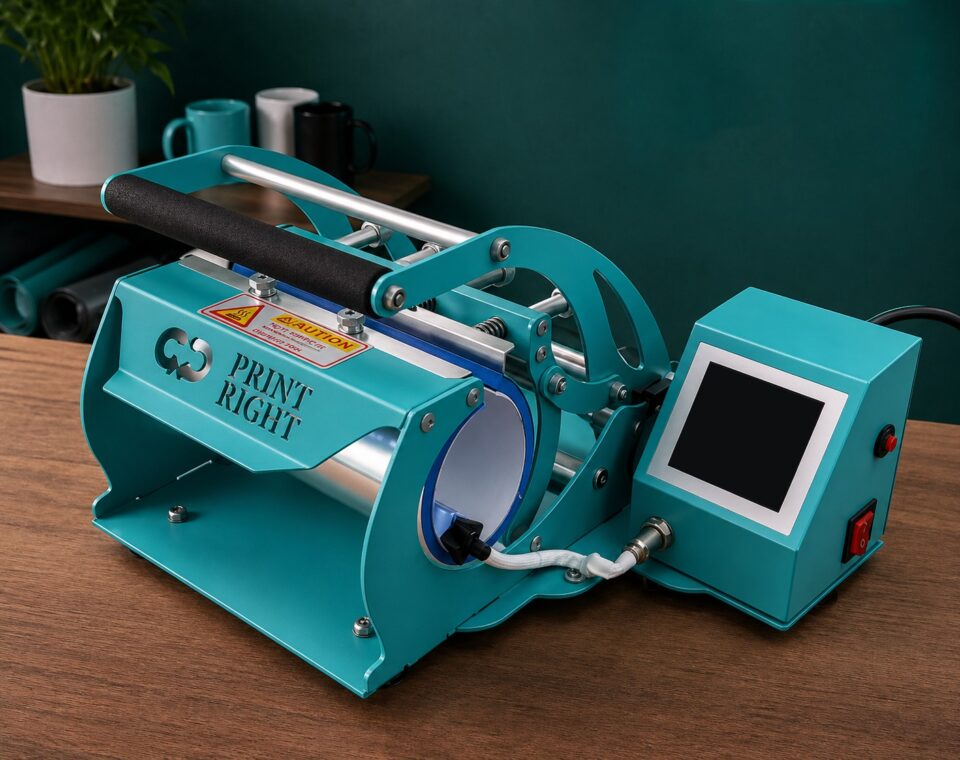 PR - 2300 Sublimation Mug Heat Press Machine - Touch Screen