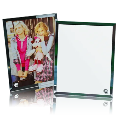 Portrait Bevelled-Edge Sublimation Glass Frame – BL-01