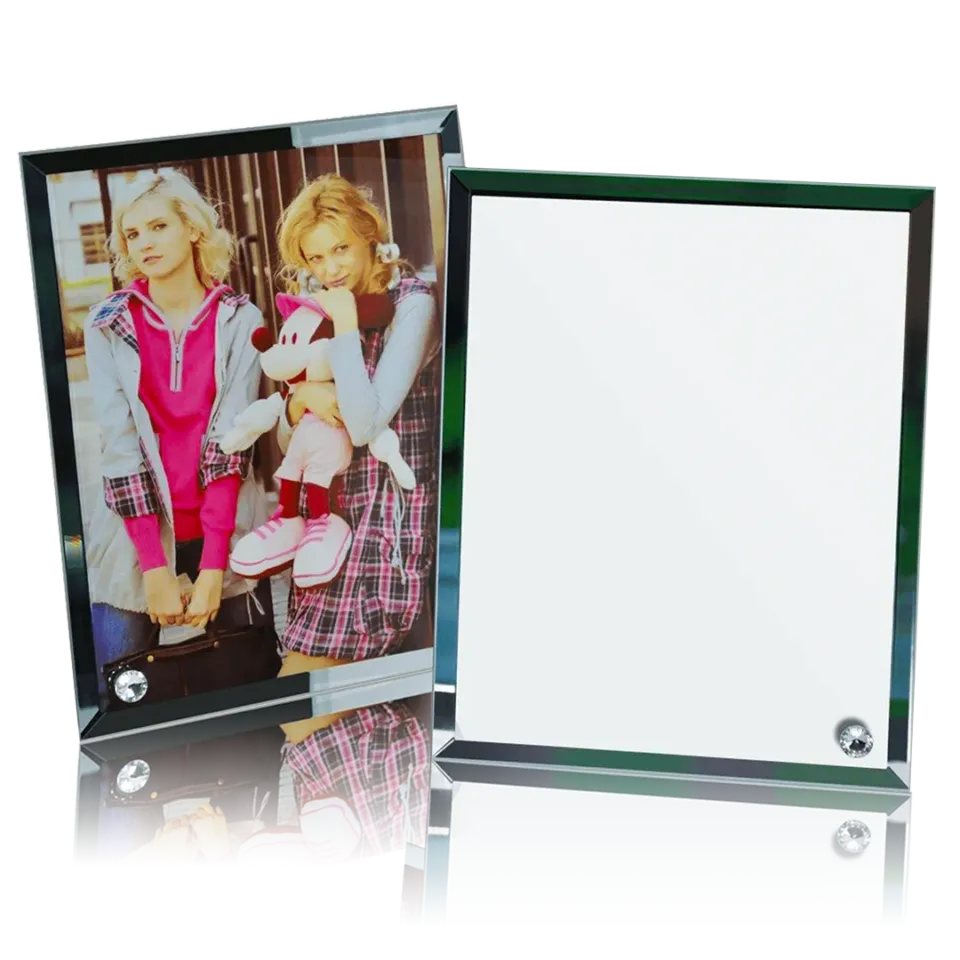 Portrait Bevelled-Edge Sublimation Glass Frame – BL-01
