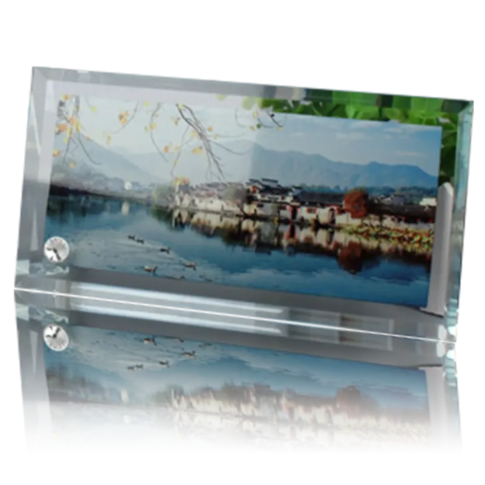 Panoramic Sublimation Glass Photo Frame – BL-08