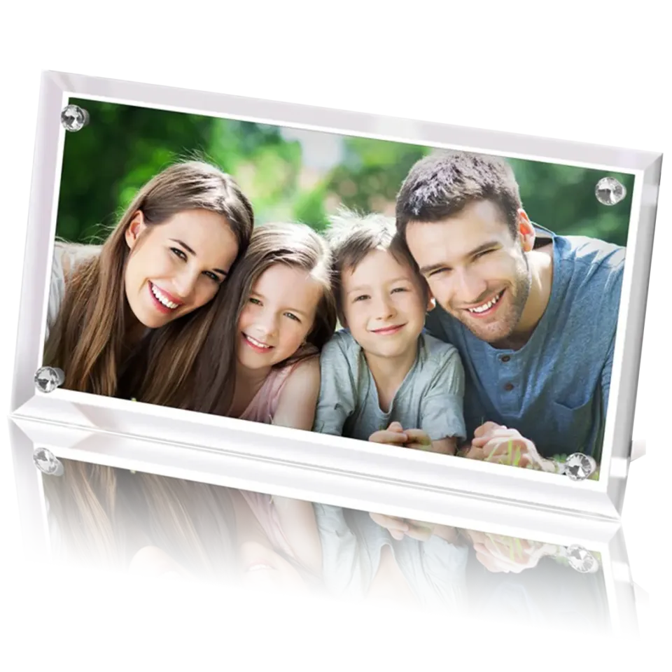 Sublimation Glass Photo Frame on Glass Base – BL-12