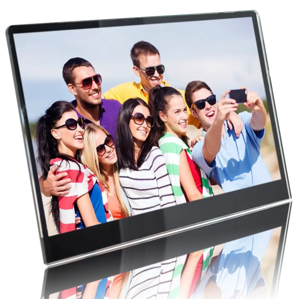 Black Border Sublimation Glass Photo Frame – BL-48