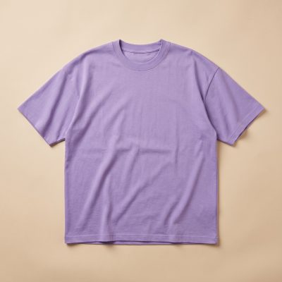 220 GSM Premium Cotton T-Shirt - Light Purple
