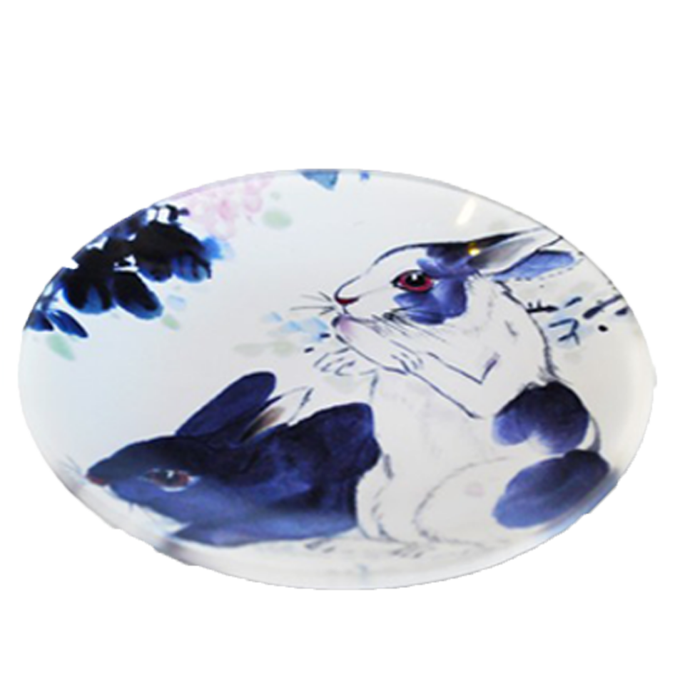 Round Shallow Sublimation Glass Plate – GHP-08