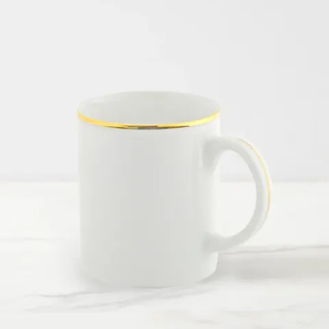 Gold Rim Mug