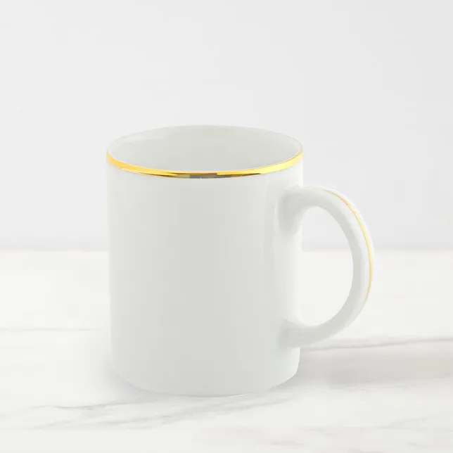 Gold Rim Mug