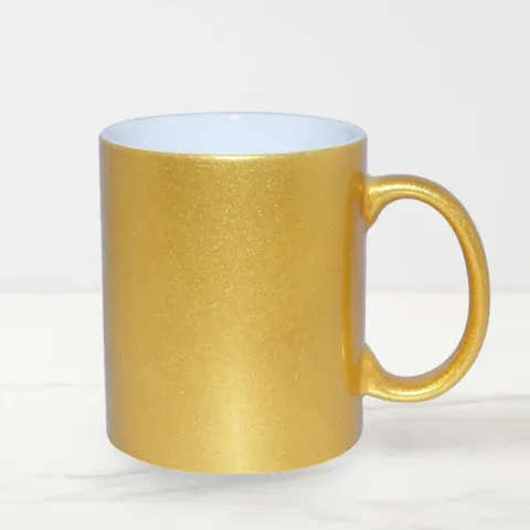 Pearl Gloss Mug - Gold/Silver