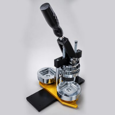 Square Badge & Fridge Magnet Making Machine Manual Press - Metal Body