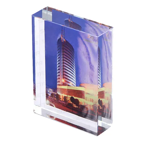 Rectangular Block Sublimation Photo Crystal – BSJ-01