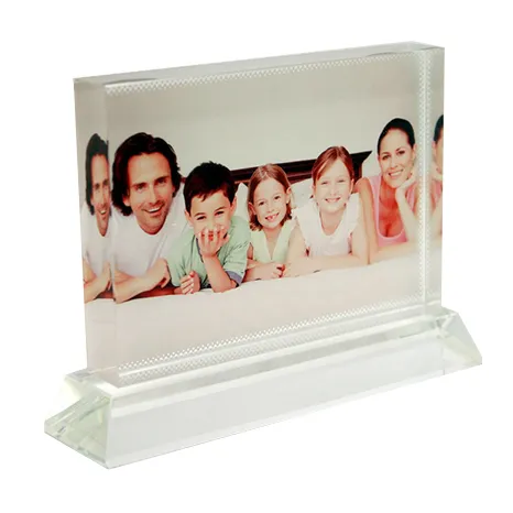 Landscape Rectangle Sublimation Crystal with Base – BSJ-08B
