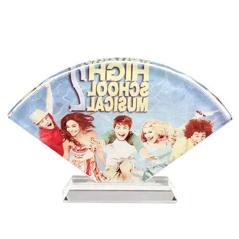 Fan Sublimation Photo Crystal with Base – BSJ-17