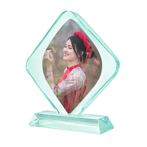 Rounded Diamond Sublimation Crystal with Base – BXP-19