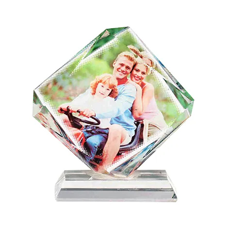 Faceted Diamond Sublimation Crystal with Base – BXP-30B
