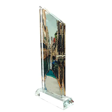 Slanted-Top Tower Sublimation Crystal with Base – BXP-32
