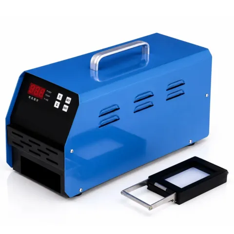 Flash Stamp Machine for Pre-Inked Stamps – 3-Lamp Exposure