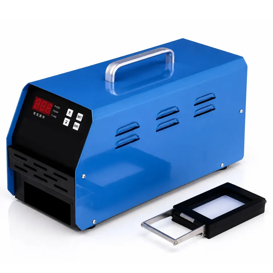 Flash Stamp Machine for Pre-Inked Stamps – 3-Lamp Exposure