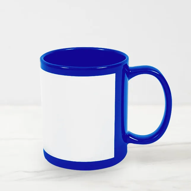 White Patch Full Color Mug — view 3