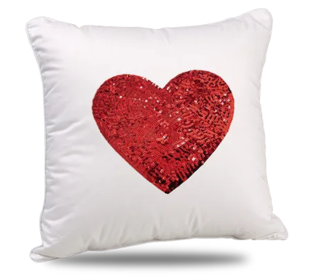 Personalized Magic Pillow — White Pillow with Magic Patch
