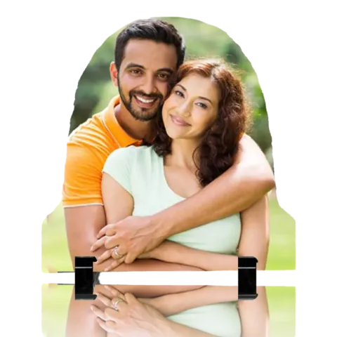 Tall Arched Sublimation Photo Rock – SH-01
