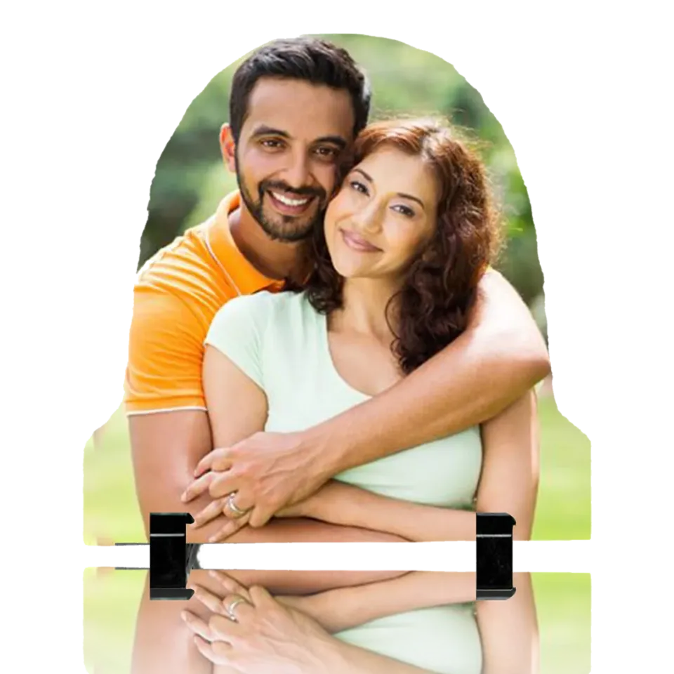 Tall Arched Sublimation Photo Rock – SH-01