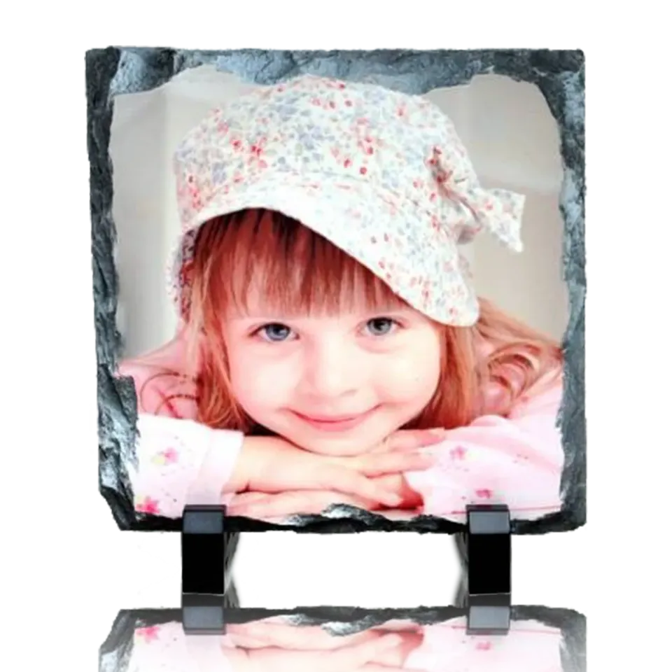 Square Rough-Edge Sublimation Photo Rock – SH-19