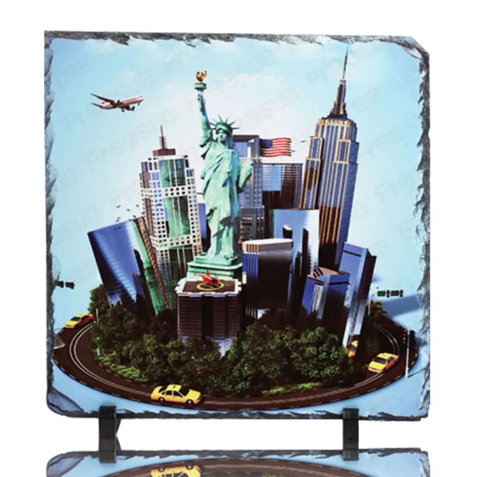 Square Sublimation Photo Rock, Fine Chipped Edge – SH-31