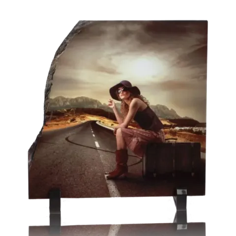 Sublimation Photo Rock, Curved Left Corner – SH-33