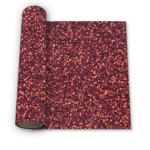 Glitter Heat Transfer Vinyl - Red
