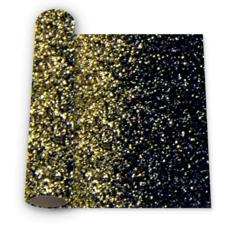 Tri Color Glitter Vinyl
