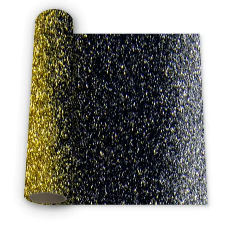Tri Color Glitter Vinyl