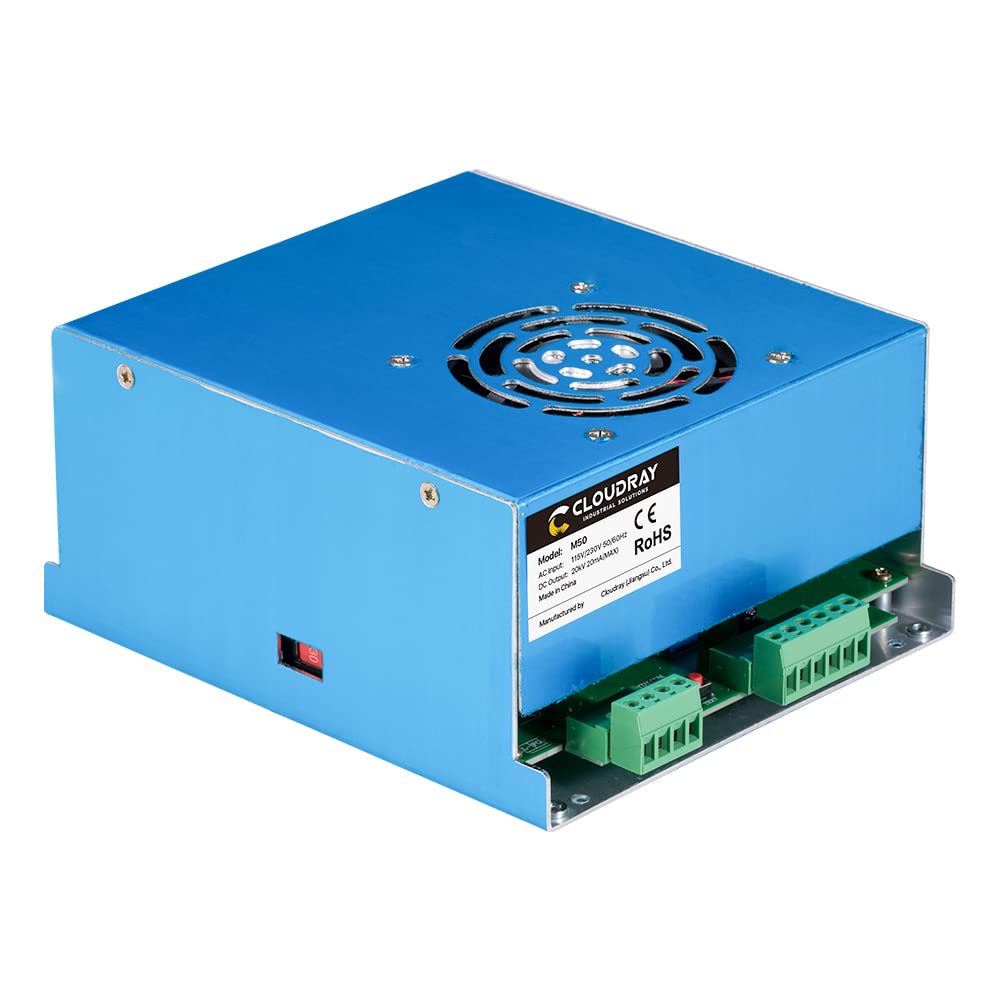50W Power Supply for Laser Cutting & Engraving Machine