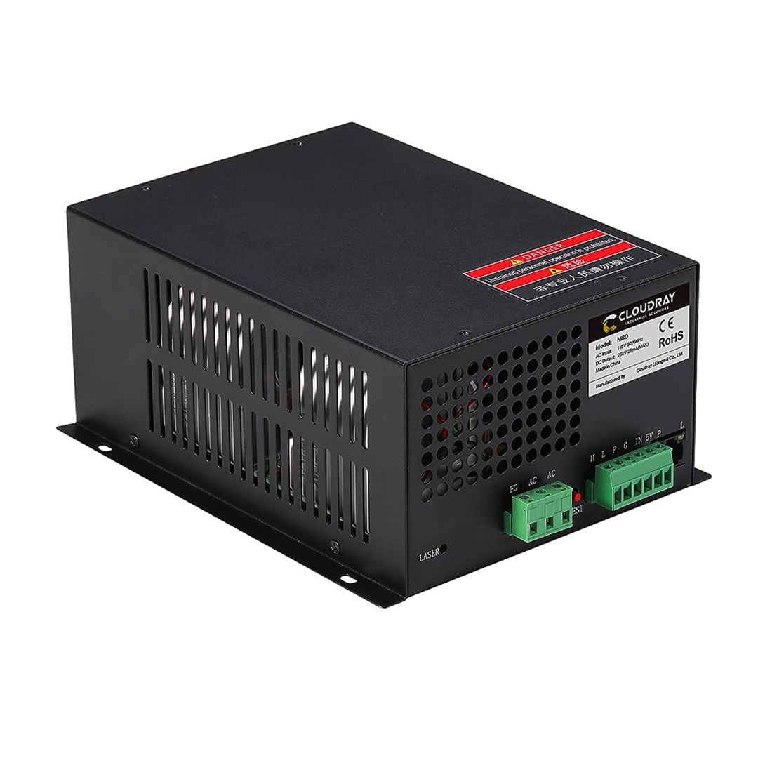 80W Power Supply for Laser Cutting & Engraving Machine