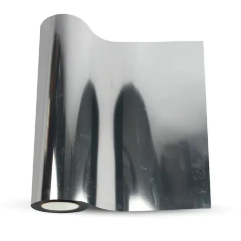 Metallic Heat Transfer Vinyl - Silver