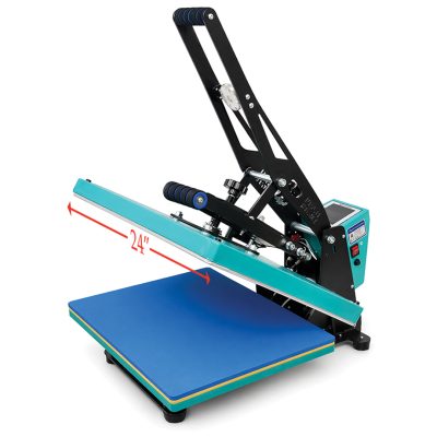 Heat Press Machine Flatbed PR-39L 16"X24" (A2 SIZE) Industrial Auto Open - FOR HTV | DTF | SUBLIMATION