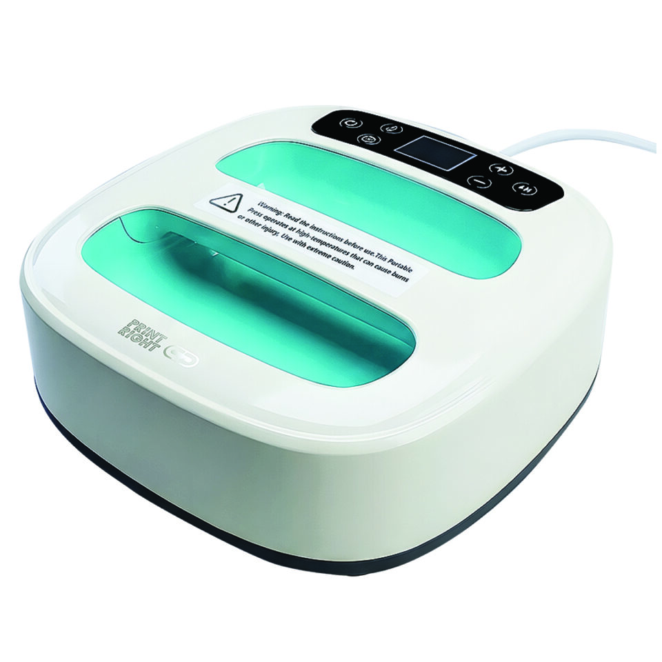 Hand Held PR-CUTIE MAX Heat Press Machine FOR HTV | DTF | SUBLIMATION