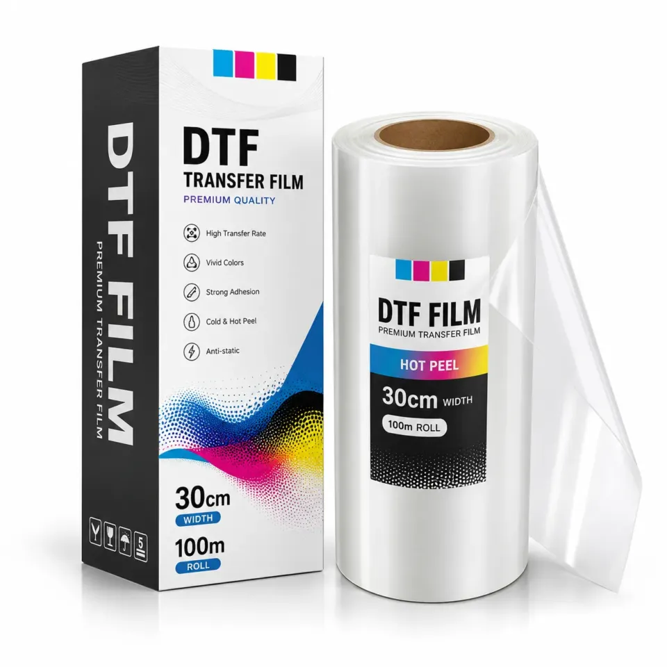 Premium DTF Film Roll 30cm - Single Matte