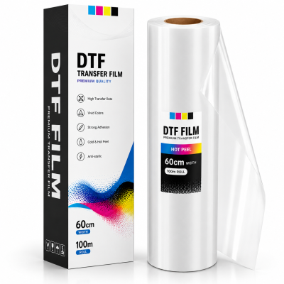 PREMIUM DTF FILM ROLL 60CM - SINGLE MATTE