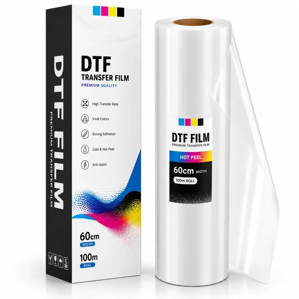Premium DTF Film Roll 60cm - Single Matte